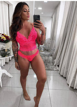 Load image into Gallery viewer, JULIETE UNLINED LACE SET - PINK