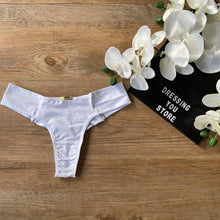 Load image into Gallery viewer, SEMI-WIRE MICROFIBRE PANTY - WHITE