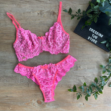 Load image into Gallery viewer, LISS UNLINED LACE SET - LIGHT PINK