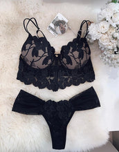 Load image into Gallery viewer, LUA LACE SET - BLACK