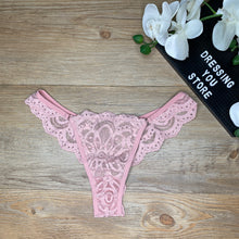 Load image into Gallery viewer, MARIA UNLINED LACE SET - ROSE
